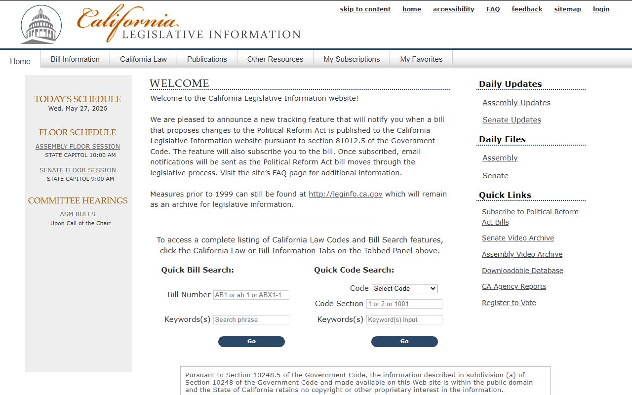 Santa Cruz County public records California legislative code search